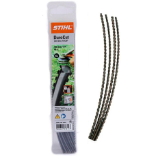 Косильная струна STIHL DuroCut 3х185 мм зубчатая для головок DuroCut 20-2 и 40-4, 20 шт