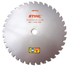 Режущее полотно для кустов и молодых деревьев STIHL 225х20 мм 36-лепестковое для FS 260-560